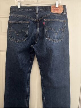 501 Levi's Men's Indigo Straight Jeans